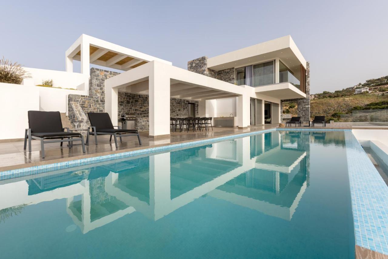 Rock Bay Villas - Luxury Villas In Crete Agia Pelagia Екстериор снимка
