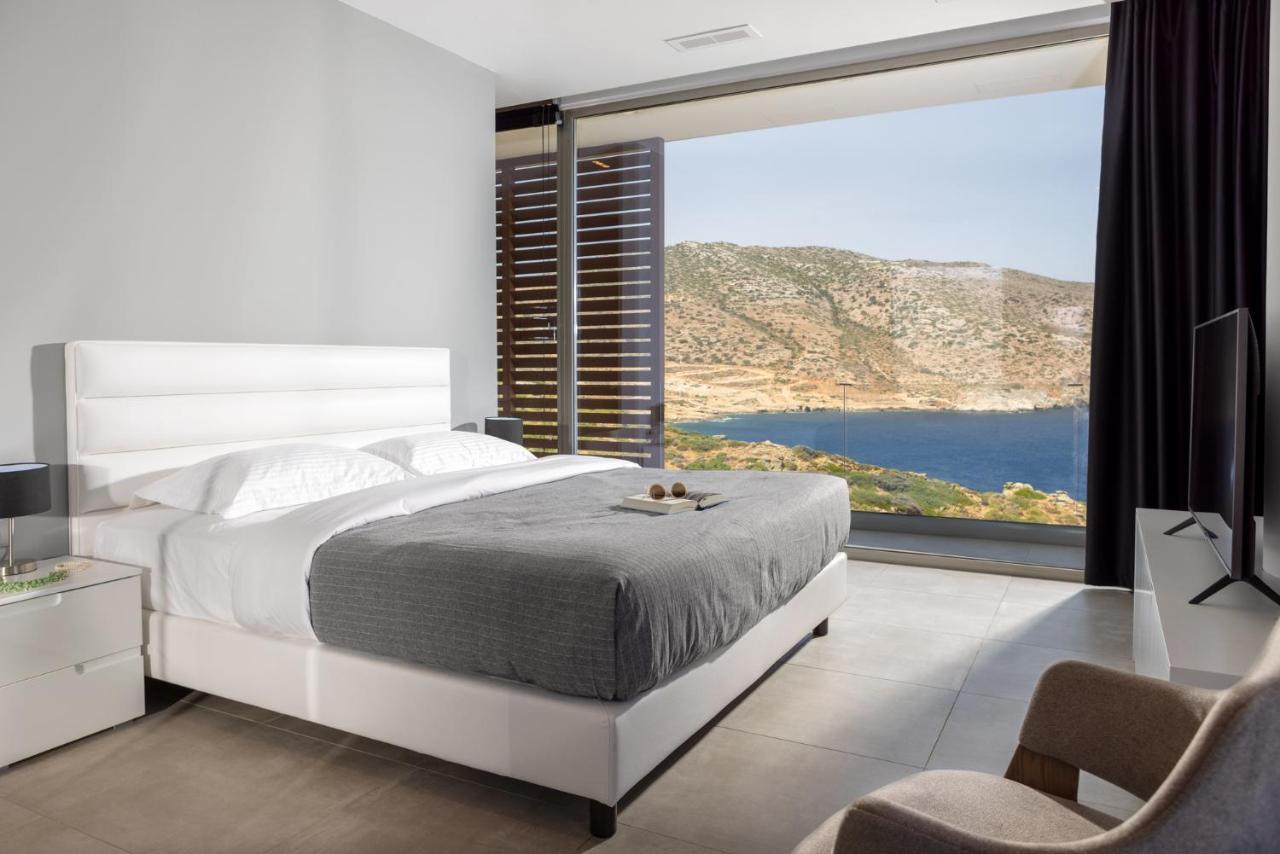 Rock Bay Villas - Luxury Villas In Crete Agia Pelagia Екстериор снимка