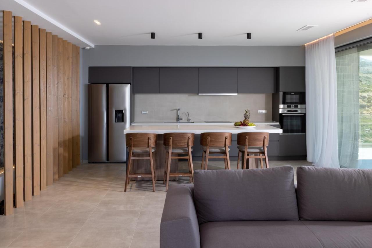 Rock Bay Villas - Luxury Villas In Crete Agia Pelagia Екстериор снимка
